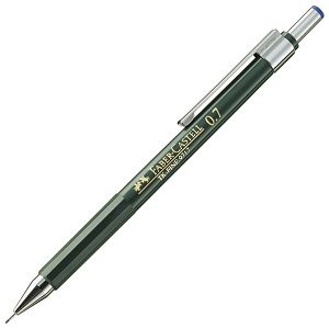 Olovka tehnička 0,7mm TK-Fine 9717 Faber-Castell 136700 zelena