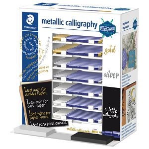 Stalak s markerima pk70 Metallic calligraphy Design Journey Staedtler 8325-SCA70!!