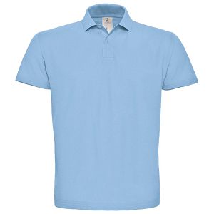 Majica kratki rukavi polo B&C ID.001 180g svijetloplava 3XL