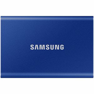 Samsung SSD T7  External 1TB, USB 3.2, 1050/1000 MB/s, included USB Type C-to-C and Type C-to-A cables, 3 yrs, indigo blue, EAN: 8806090312410