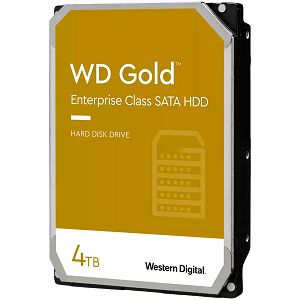 HDD Server WD Gold (3.5, 4TB, 256MB, 7200 RPM, SATA 6 Gb/s)